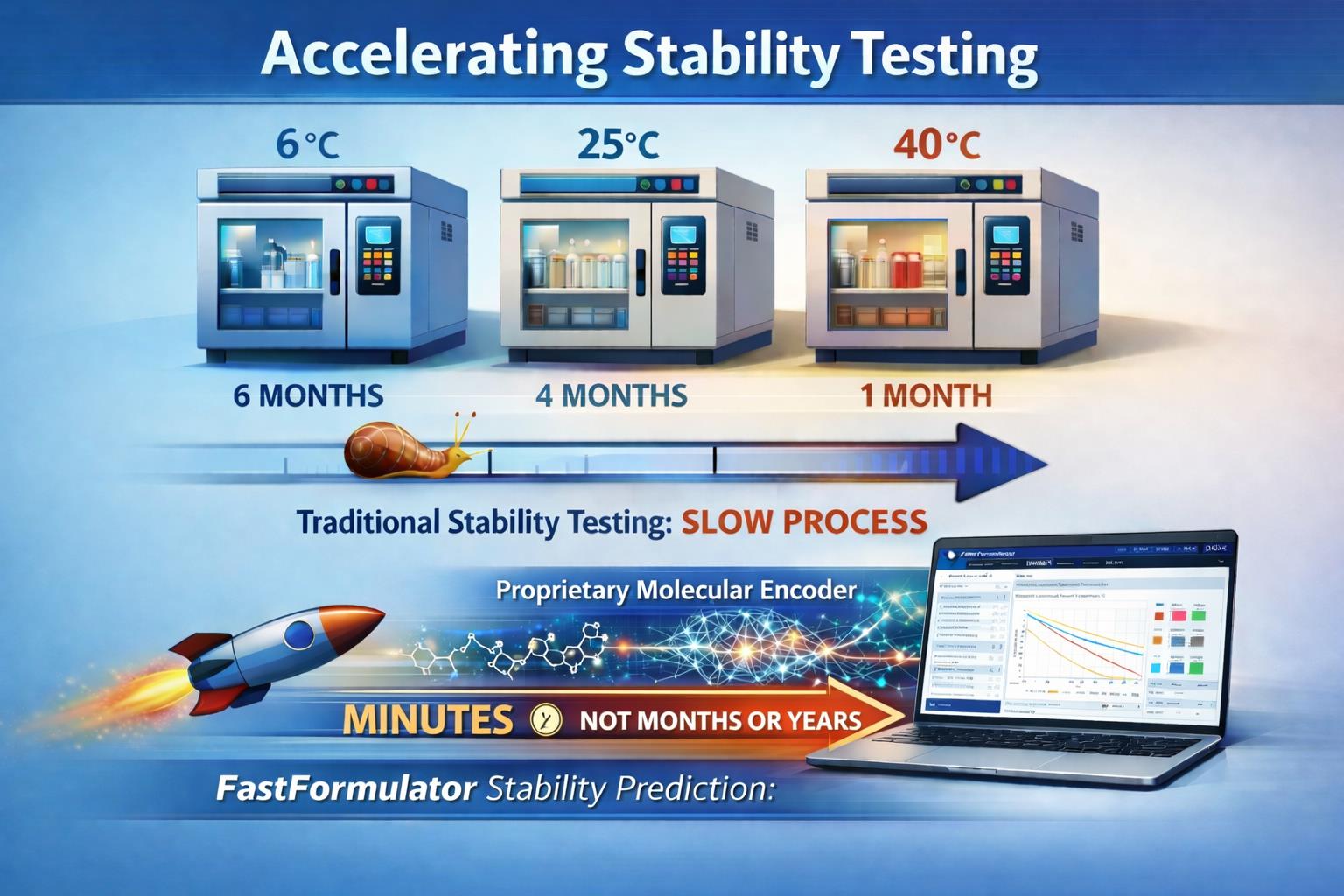 Accelerating stability testing with FastFormulator